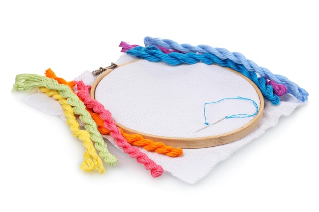 Kolorowy haftowany obręcz